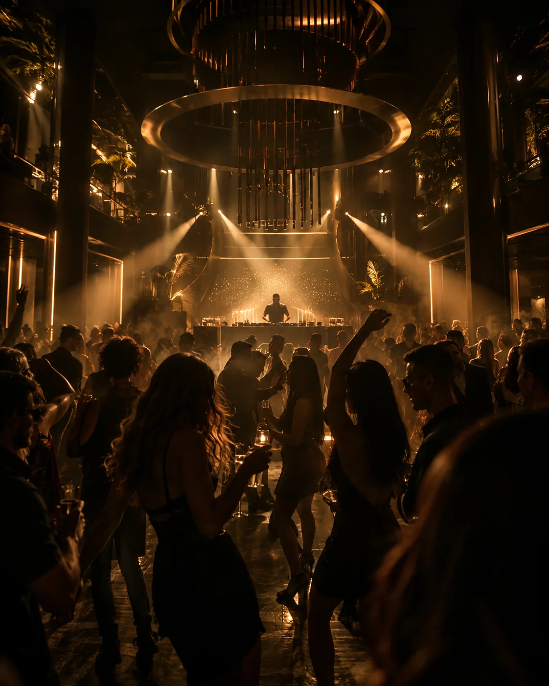 Ambiente ilustrativo · Discoteca