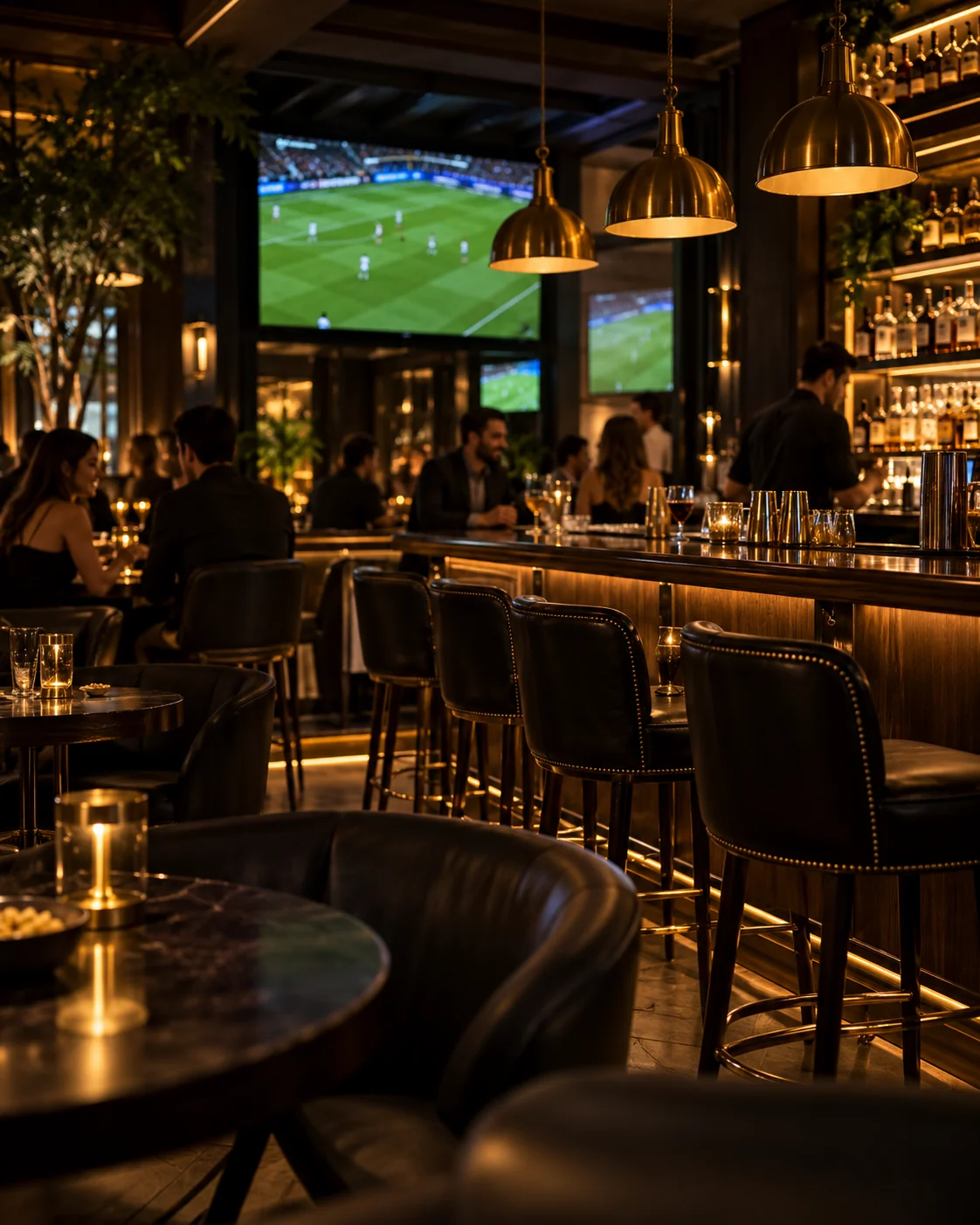 Ambiente ilustrativo · Sport Bar